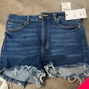 Forever 21 high waisted cut off shorts size 27 NWT